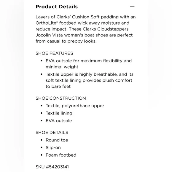 Clarks Cloudsteppers Jocolin Vista Women's Boat Shoes in Navy Marine/Tan - Picture 7 of 7